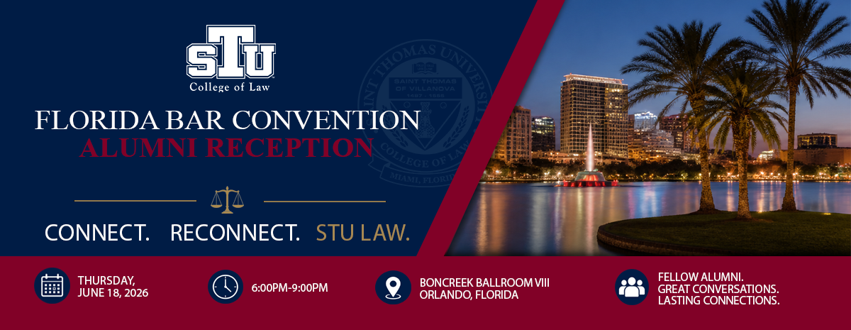 STU College of Law FL Bar Convention Alumni Reception